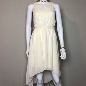 YA Los Angeles cream-Colored mini-Casual Dress
